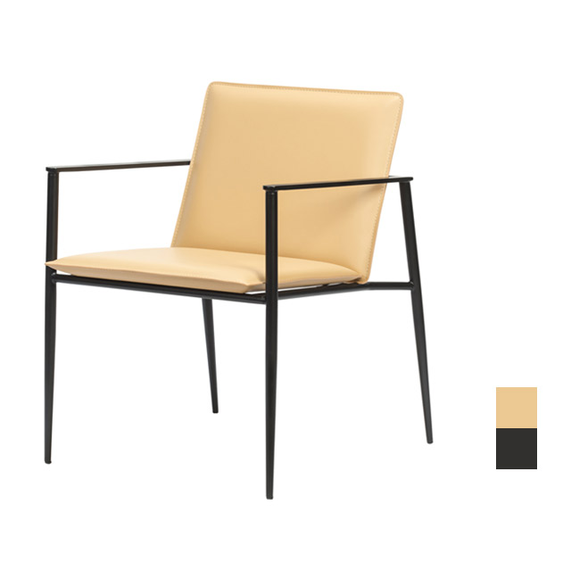 [CSM-232] 철제 카페 팔걸이 의자