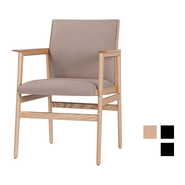 [CTA-601] 카페 식탁 원목 의자