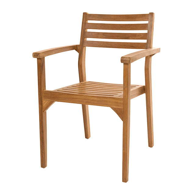 [CEN-043] 원목 카페 암체어 의자