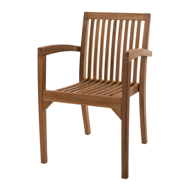 [CEN-041] 원목 카페 암체어 의자