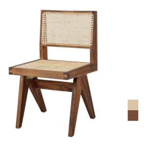 [CEN-161] 원목 라탄 카페 의자