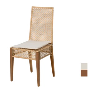 [CEN-157] 원목 라탄 카페 의자