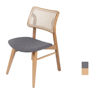 [CPI-052] 원목 라탄 카페 의자