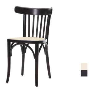 [CEC-249] 원목 라탄 카페 의자
