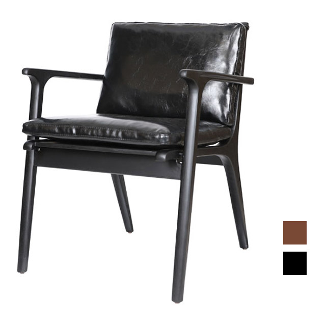 [CIN-086] 애쉬 원목 카페 의자