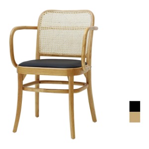 [CMO-086] 원목 라탄 카페 의자