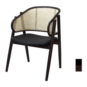 [CMO-088] 원목 라탄 카페 의자