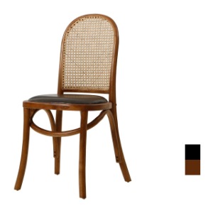[CGP-079] 원목 라탄 카페 의자