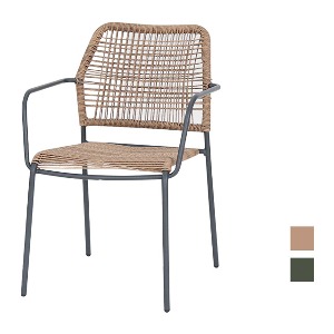 [CTA-842] 야외용 카페 라탄 의자